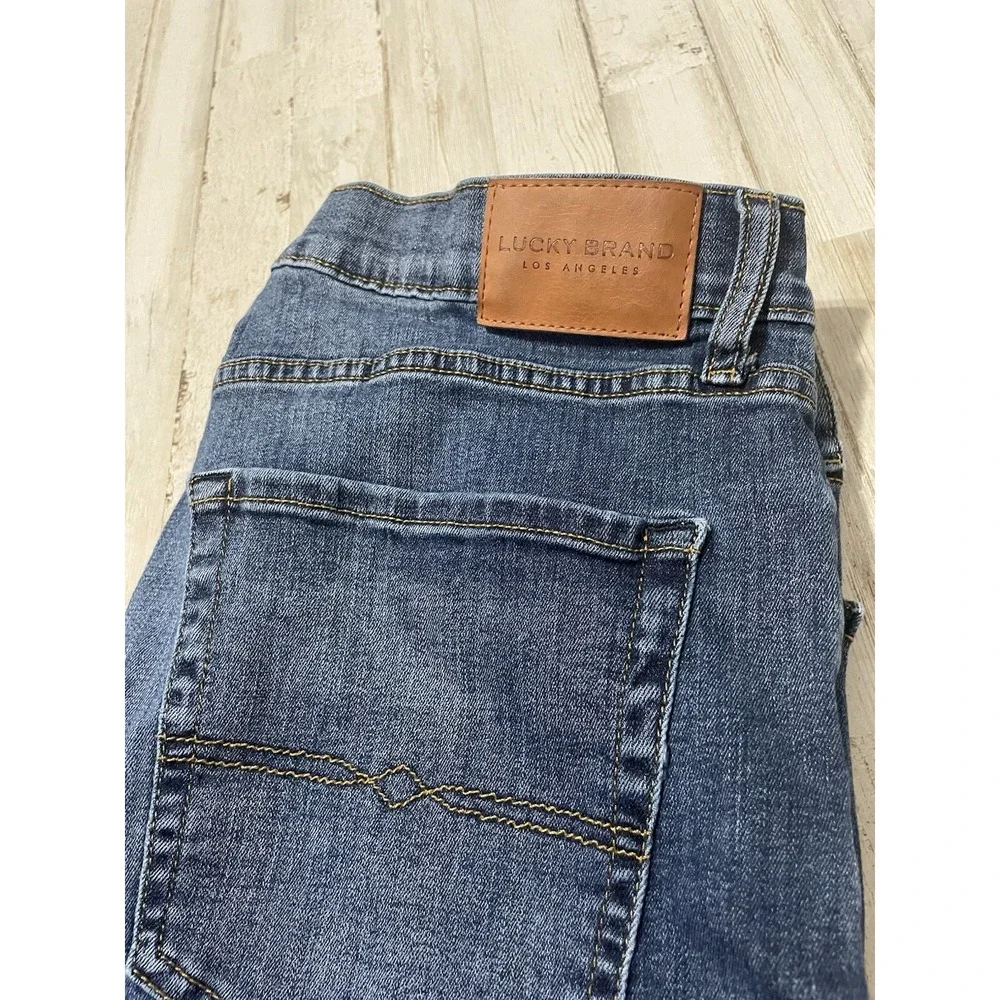 Lucky Brand Men's 412 Straight Stretch Blue Denim Jeans Size 38x32 - Picture 6 of 6